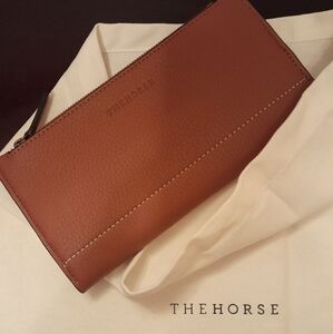 The Horse Brown Leather Wallet New With Original Bag